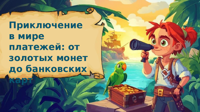 Приключение в  мире  платежей: от  золотых  монет до  банковских  карт  