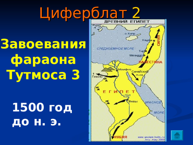 Циферблат 1 Объединение Китая в единое государство 221 г. до н.э 