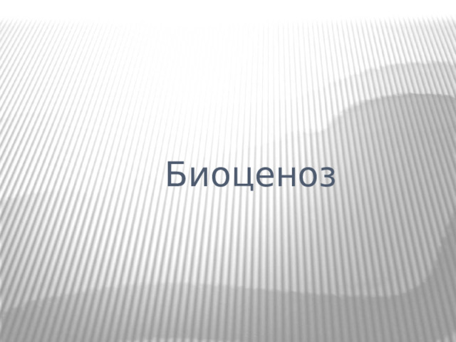 Биоценоз 