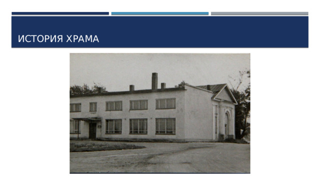 История храма 