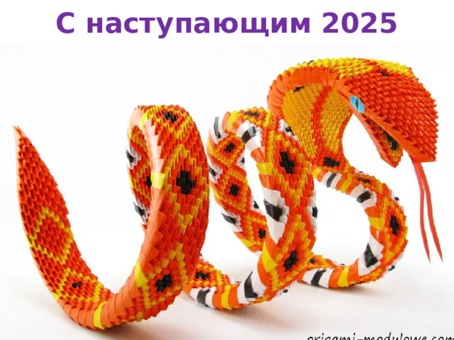 С наступающим 2025 годом! 