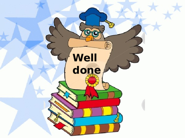 Well done 