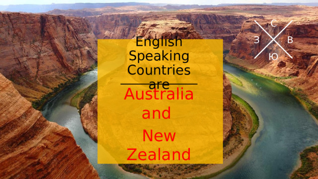 С З В English Speaking Countries are Ю Australia and New Zealand Шаблон для учащихся, помогающий подготовить экскурсию в определенное место для представления другим учащимся. Содержит указания для учащихся о необходимых элементах для каждого слайда и рекомендуемое содержимое.   