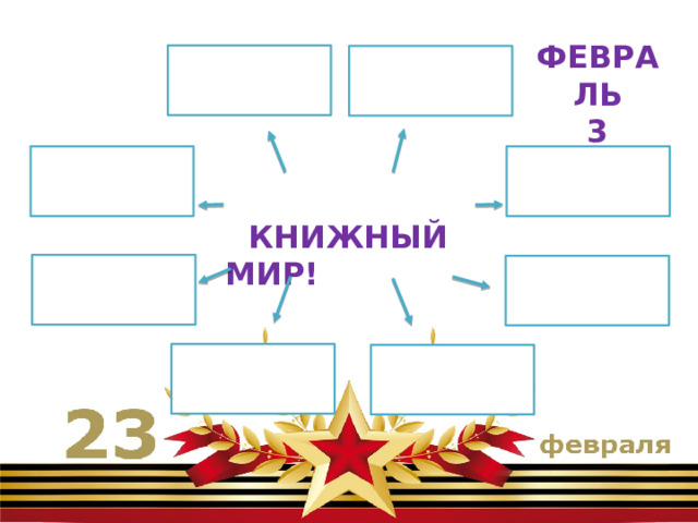 ФЕВРАЛЬ 3 НЕДЕЛЯ КНИЖНЫЙ МИР! 