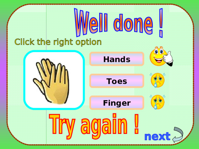 Hands Toes Finger 9 