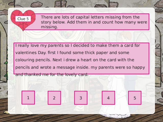 Match the idioms with the correct meanings, the idiom with no definition is the correct answer. Clue 2 1 = Match made in heaven Secretly admiring or loving someone. 2 =Tie the Knot Two people who are perfectly suited to each other. 3 = Puppy love To get married. 4 = Carry a torch for somebody Asking somebody to marry you. 5 = Pop the question 