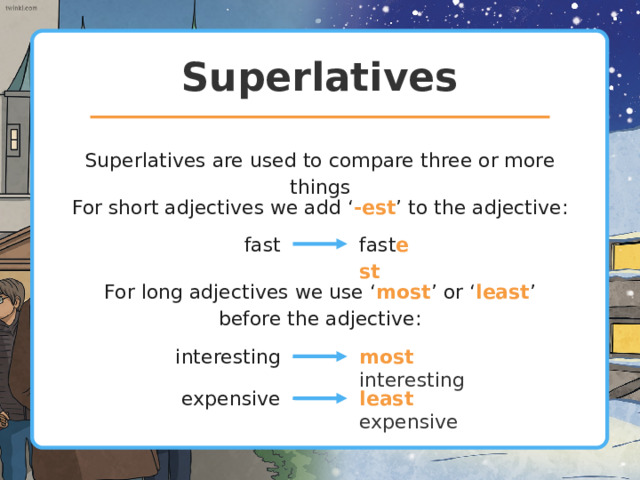 Comparatives taller tall 