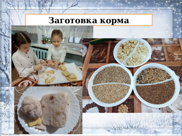 Заготовка корма 