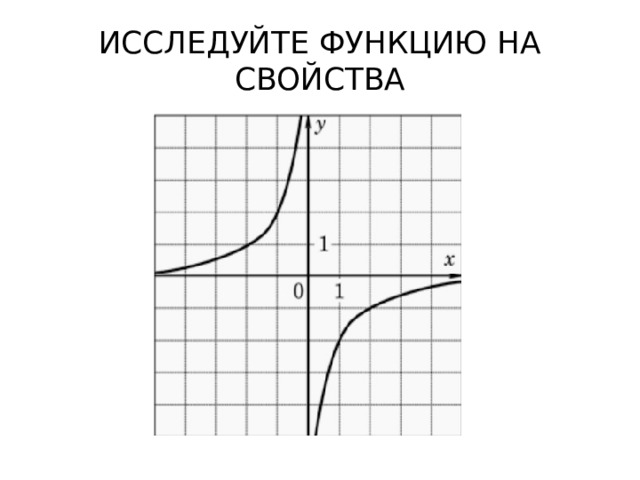 ИССЛЕДУЙТЕ ФУНКЦИЮ НА СВОЙСТВА 
