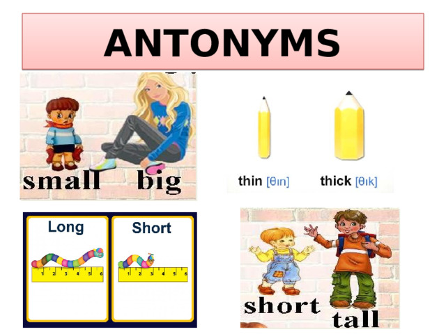 ANTONYMS 