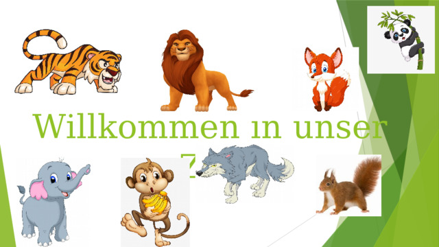 Willkommen in unser Zoo 