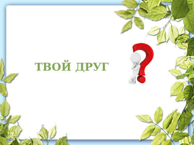 ТВОЙ ДРУГ 