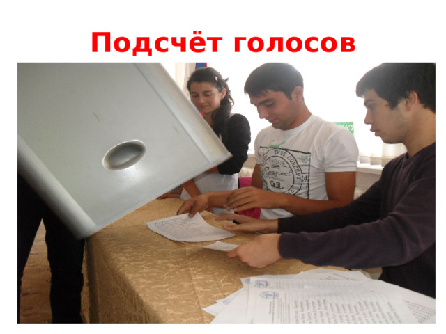 Подсчёт голосов 