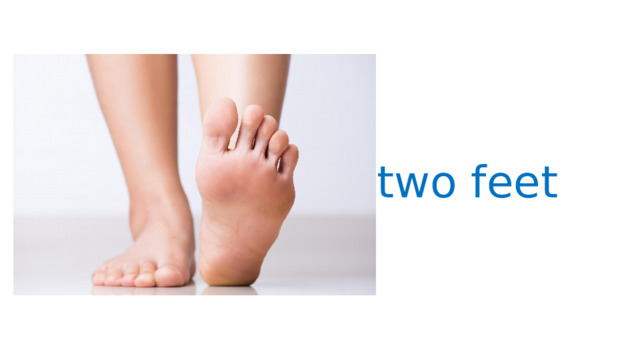 two feet 