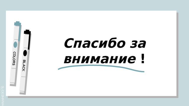 Спасибо за внимание ! 