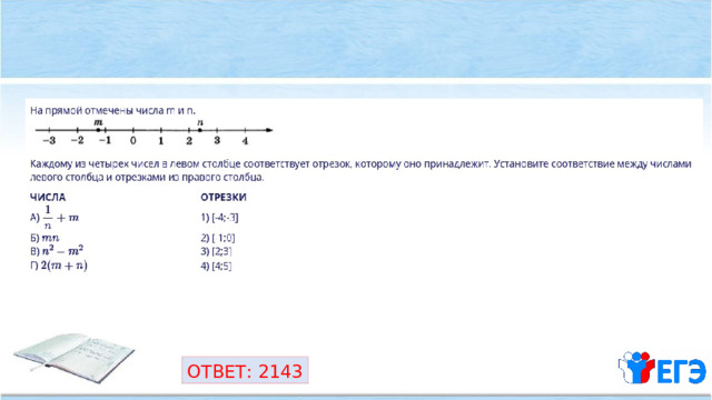 ОТВЕТ: 2143 