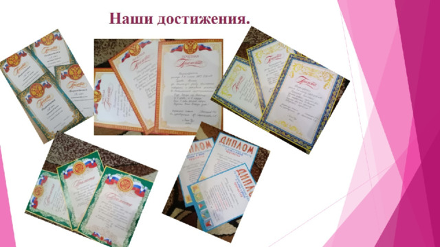 Наши достижения. 