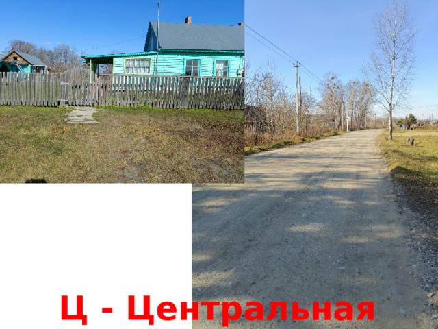 Ц - Центральная 