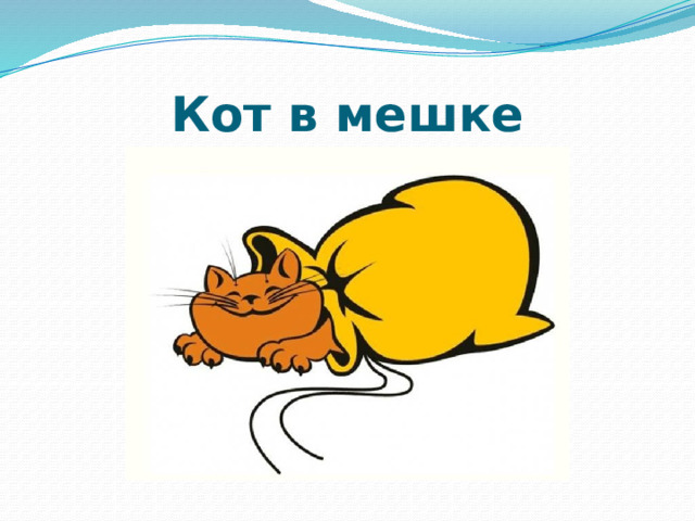 Кот в мешке 