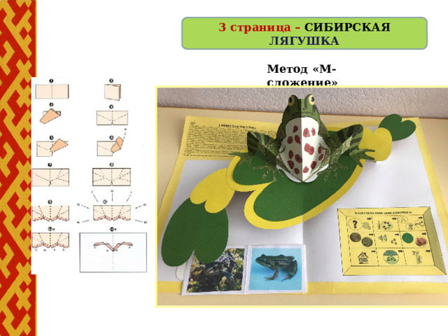 3 страница – СИБИРСКАЯ  ЛЯГУШКА Метод «М-сложение» 
