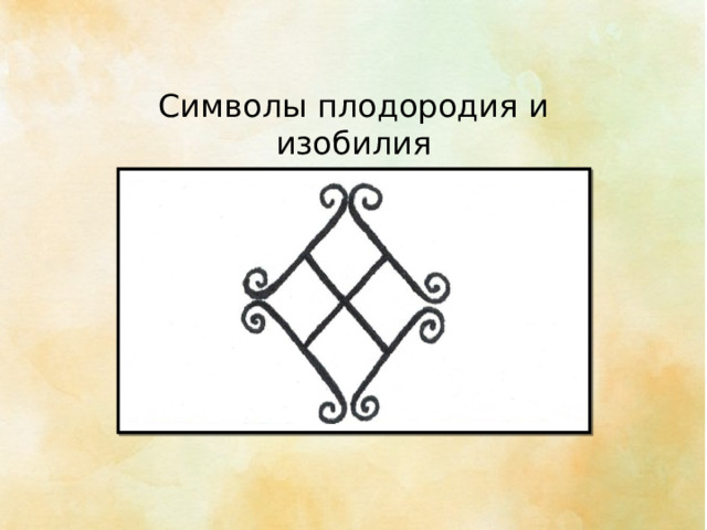 Символы плодородия и изобилия 