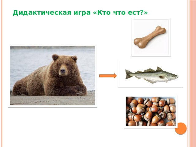 Дидактическая игра «Кто что ест?» Дидактическая игра «Кто что ест?»  