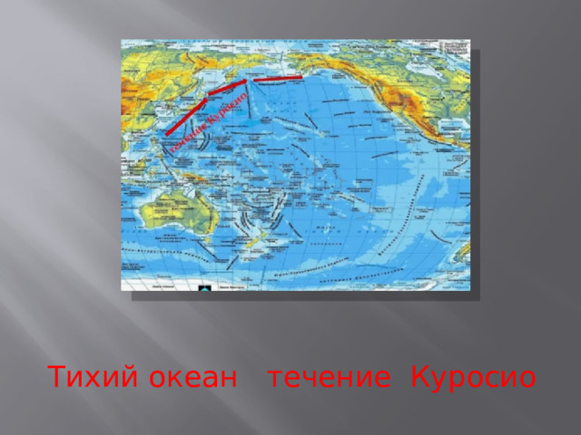  Тихий океан течение Куросио 