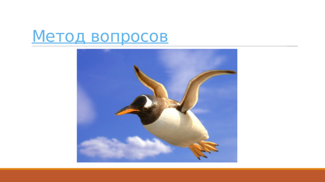 Метод вопросов Какие вопросы вы можете задать к этому видео?  