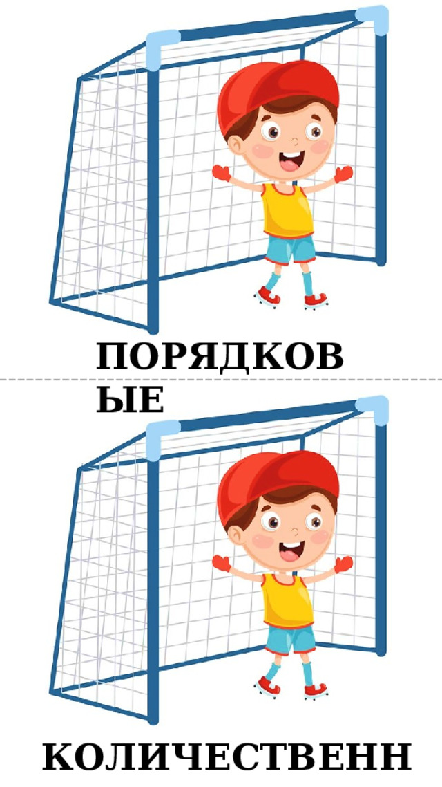 ПОРЯДКОВЫЕ КОЛИЧЕСТВЕННЫЕ 