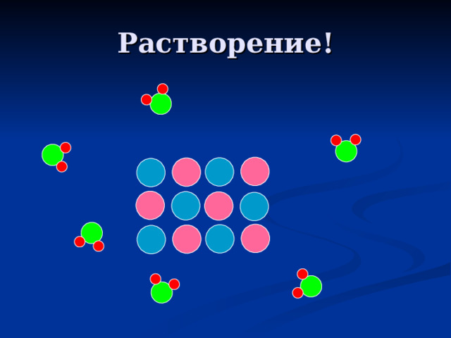 Растворение! 