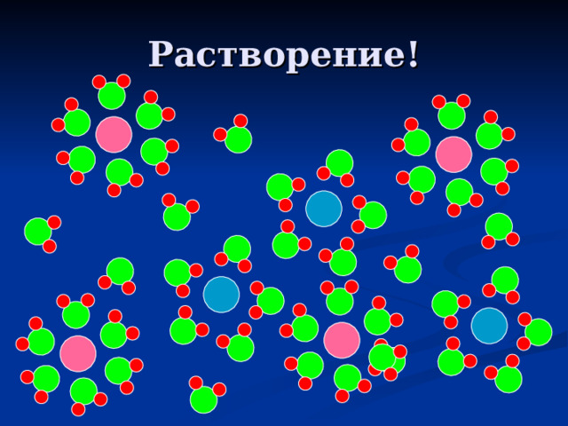 Растворение! 