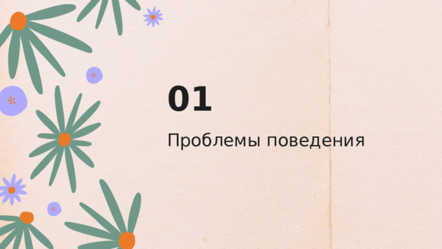 01 Проблемы поведения 