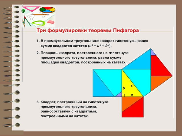 Теорема Пифагора 