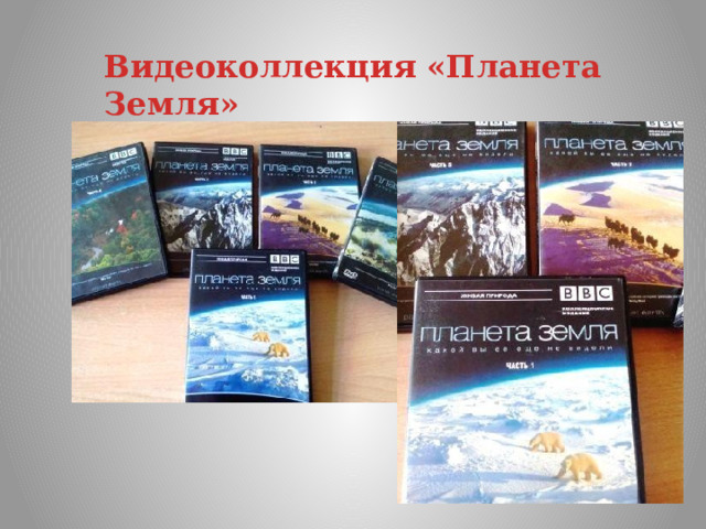 Видеоколлекция «Планета Земля» 