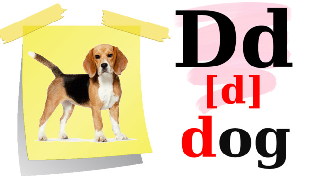 Dd [d] d og 