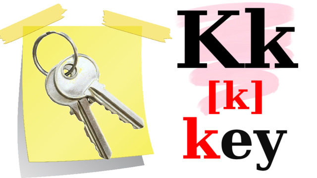 Kk [k] k ey 