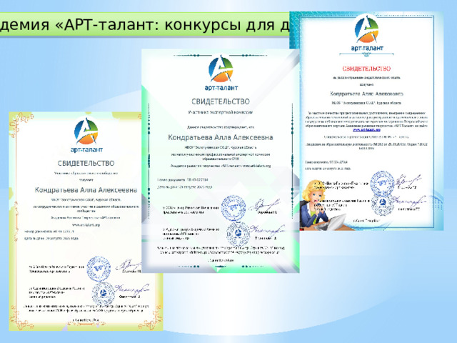 Академия «АРТ-талант: конкурсы для детей 