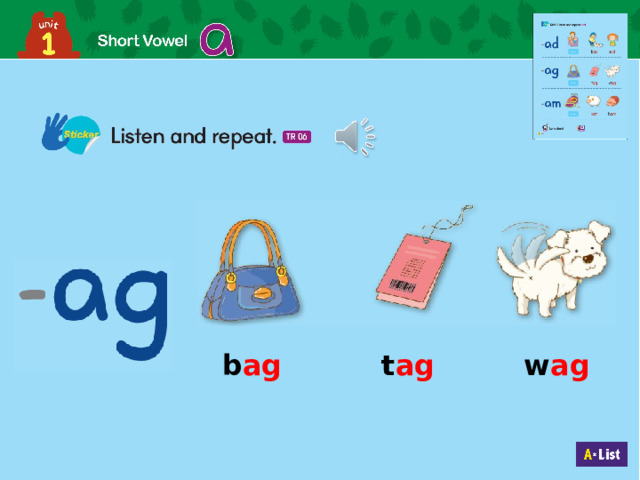 t ag w ag b ag  