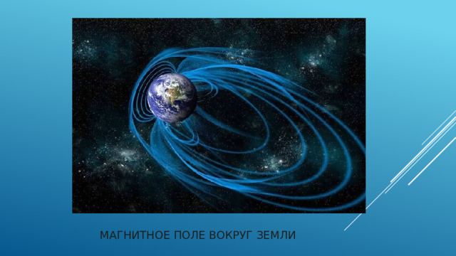 Магнитное поле вокруг Земли     