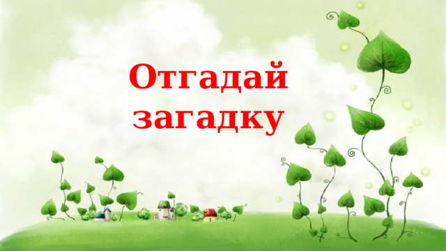 Отгадай загадку 