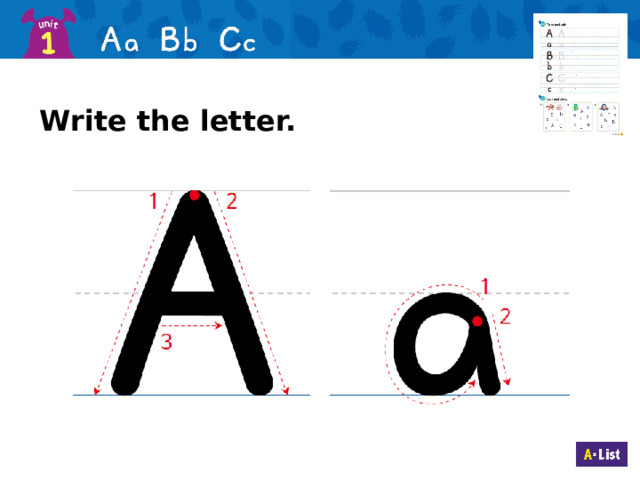 Write the letter.  