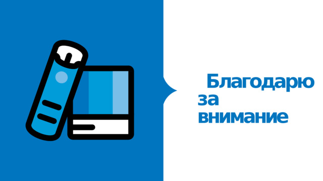 Благодарю за  внимание 