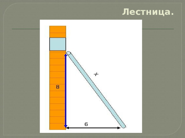 Лестница.   