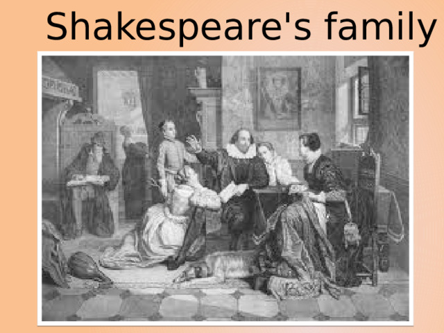 Shakespeare's family 