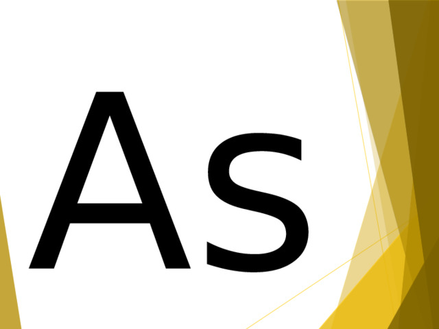 As 