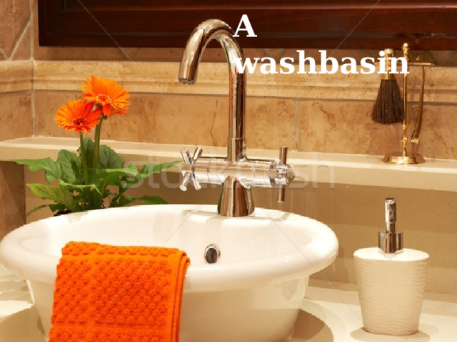 A washbasin 
