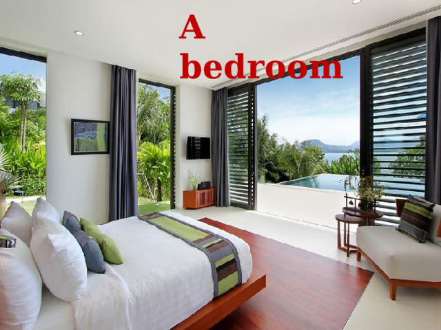 A bedroom 
