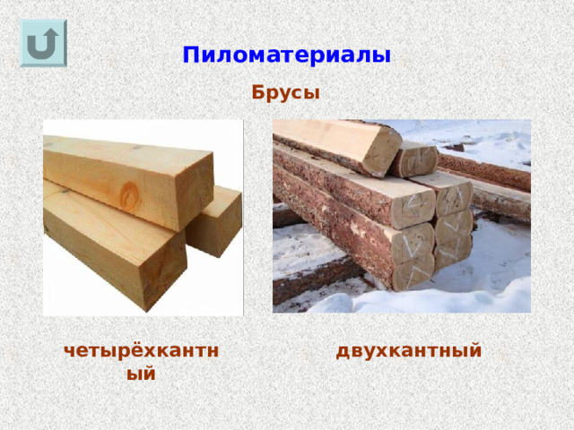 Пиломатериалы Брусы четырёхкантный двухкантный 