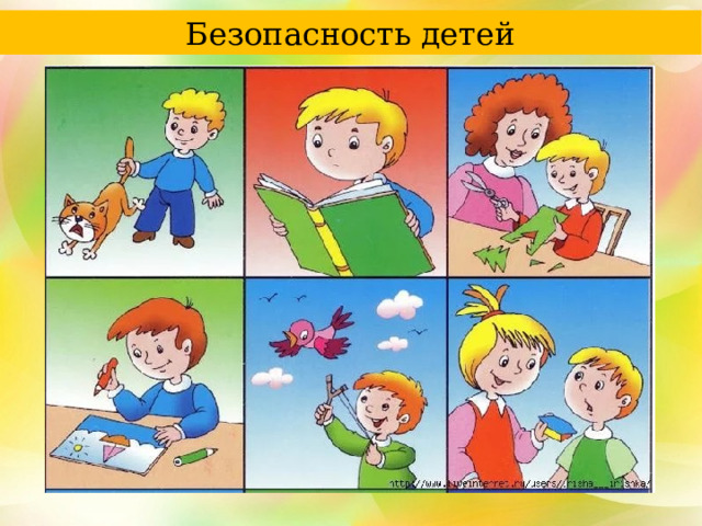 Безопасность детей Посмотри на каждую из картинок и скажи, какие поступки хорошо, а какие плохие. 14 