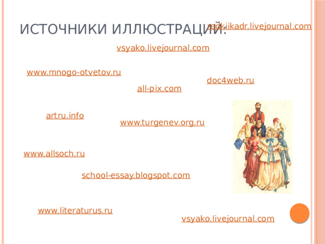 Источники иллюстраций: 